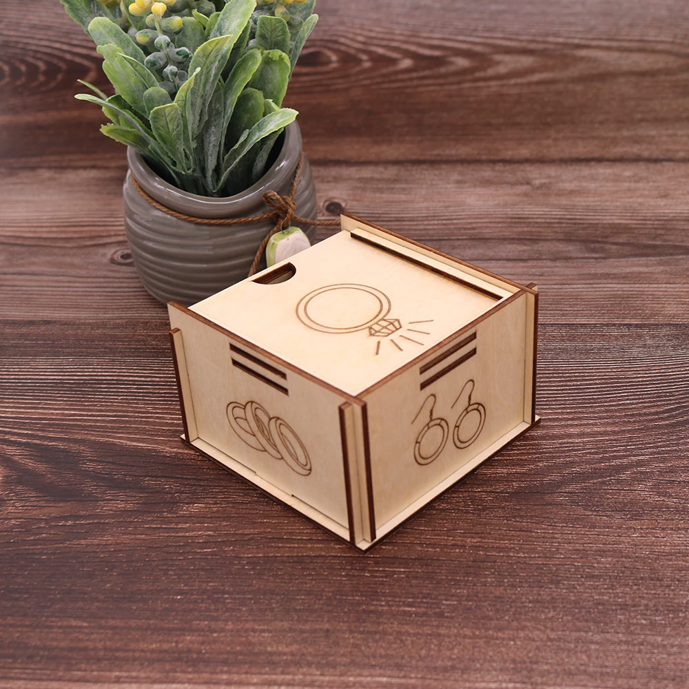 Laser Cut Wooden Box and Wooden Gift Box