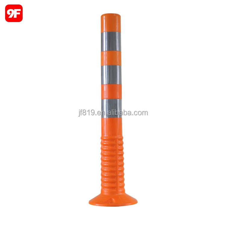TPU plastic traffic bollard flexible delineator post