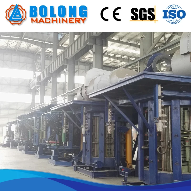 CE certificated induction melting furnace iron bar heating machine for sale