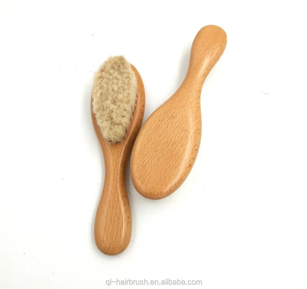 Hair brush factory wholesale Eco-Friendly oval wood antistatic wooden hair brush