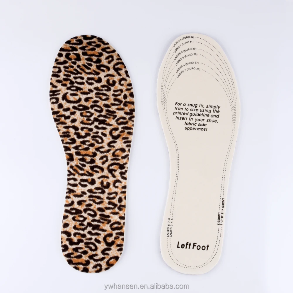 Wholesale Ultra Soft & Comfortable can be cut all sizes Unisex EVA pad shoe insole