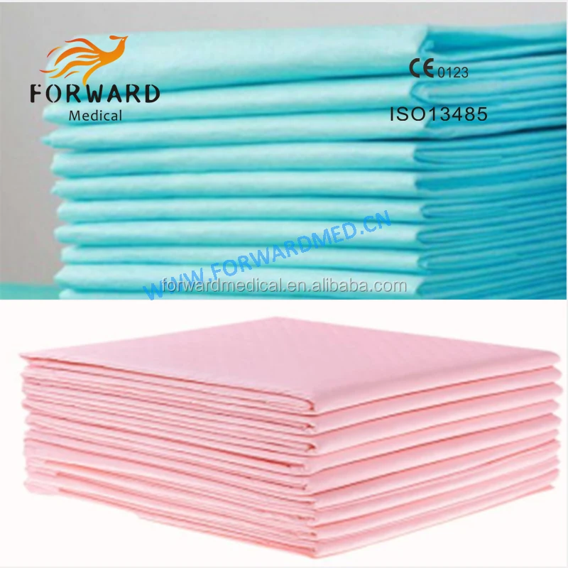 
best sale Cotton Breathable Nonwoven Medica Under Pad with adult absorbent surgical 
