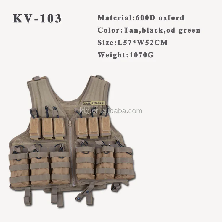 Factory direct sales tactical vest training safety  paintball  combat vest