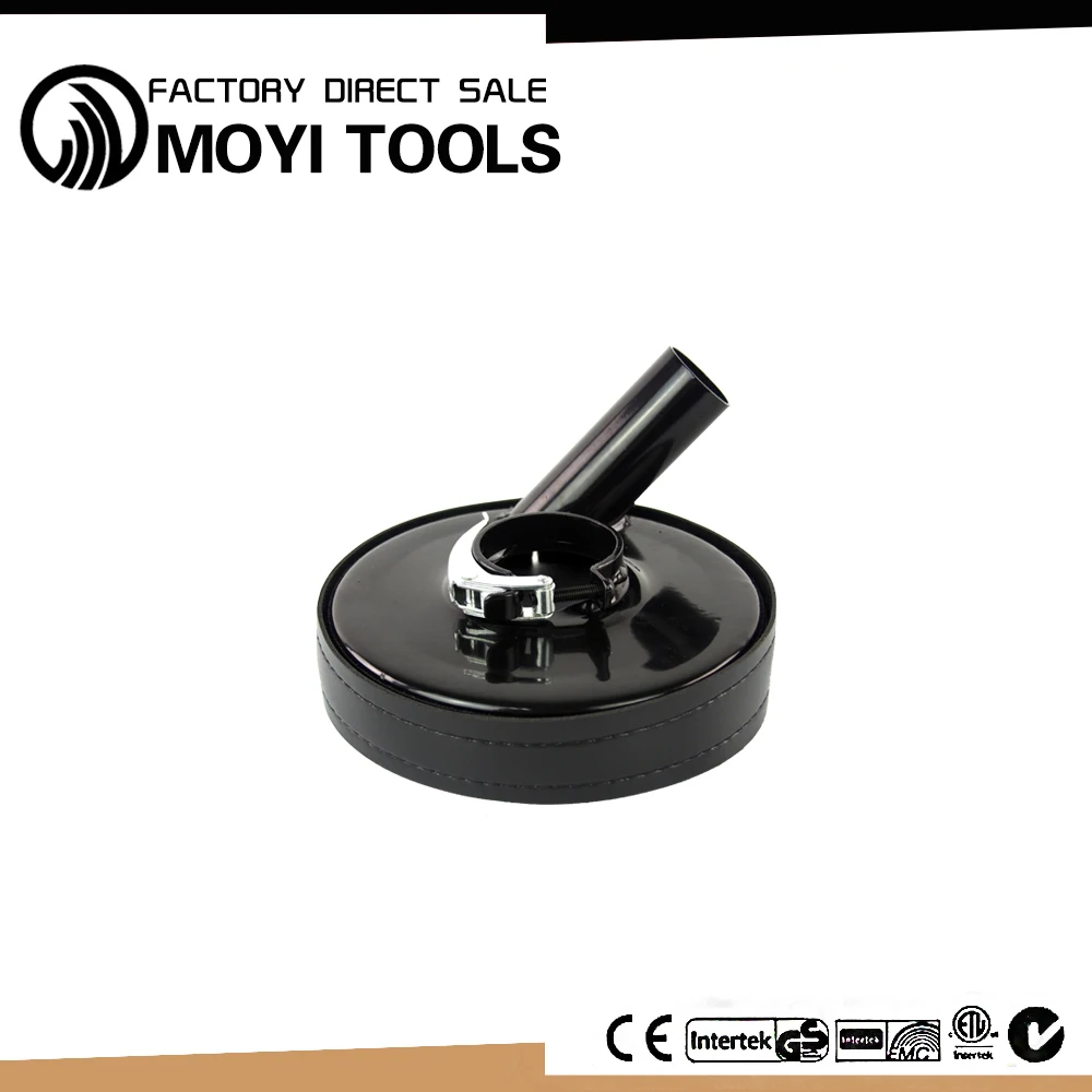 Black 17*16*8.5cm Oem Steel Grinding Angle Grinder Dust Shroud For Grinder Polisher