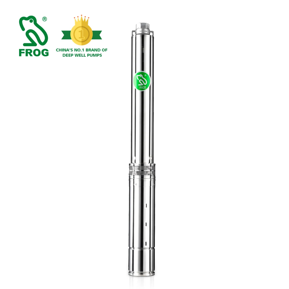 China top brands high pressure 10 15 20hp submersible water pumps stainless steel deep well pump