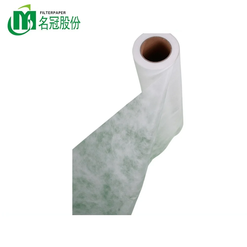 Industrial oil filtration system filter paper roll