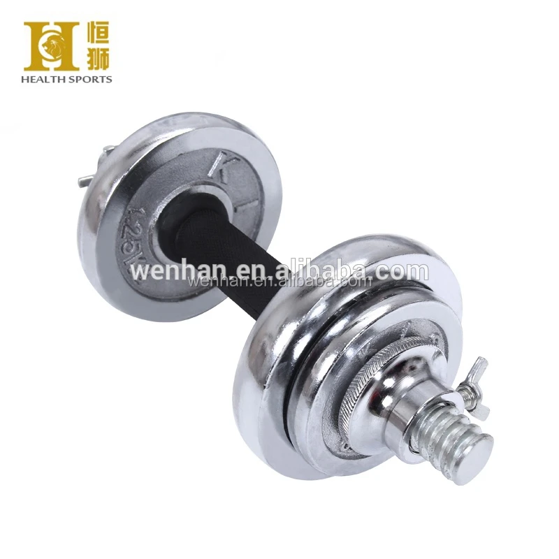 Оптовая продажа, прочные регулируемые гальванизированные спортивные гантели