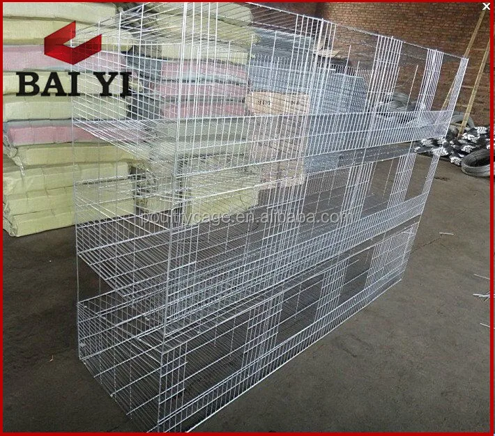 Commercial rabbit breeding cage for hot sale