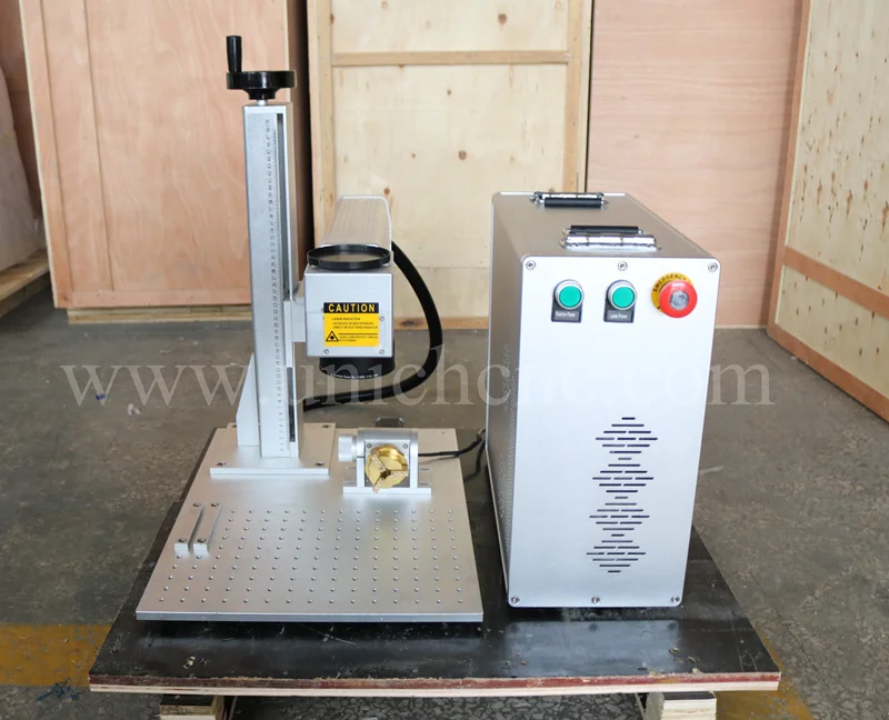 Горячий продажи 20 Вт волокно лазерная маркировка оборудования для малого бизнеса