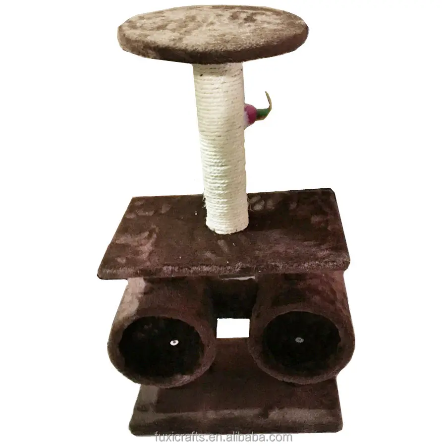 Cat Scratching Post Tree Scratcher Pole Climber Gym Furniture Pet Kitten PCAT566