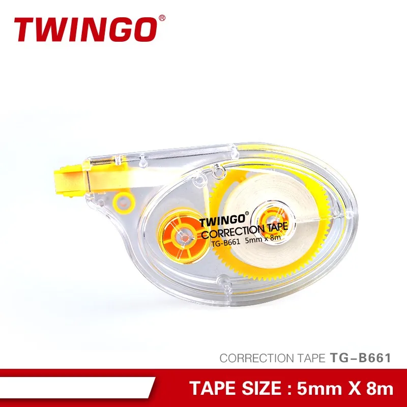 Stationery Fixed Decoration Color Correction Tape Yellow