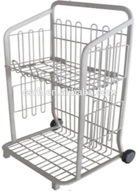 Rh-wt12 2-Tire багажа тележки, Ручной клади корзина