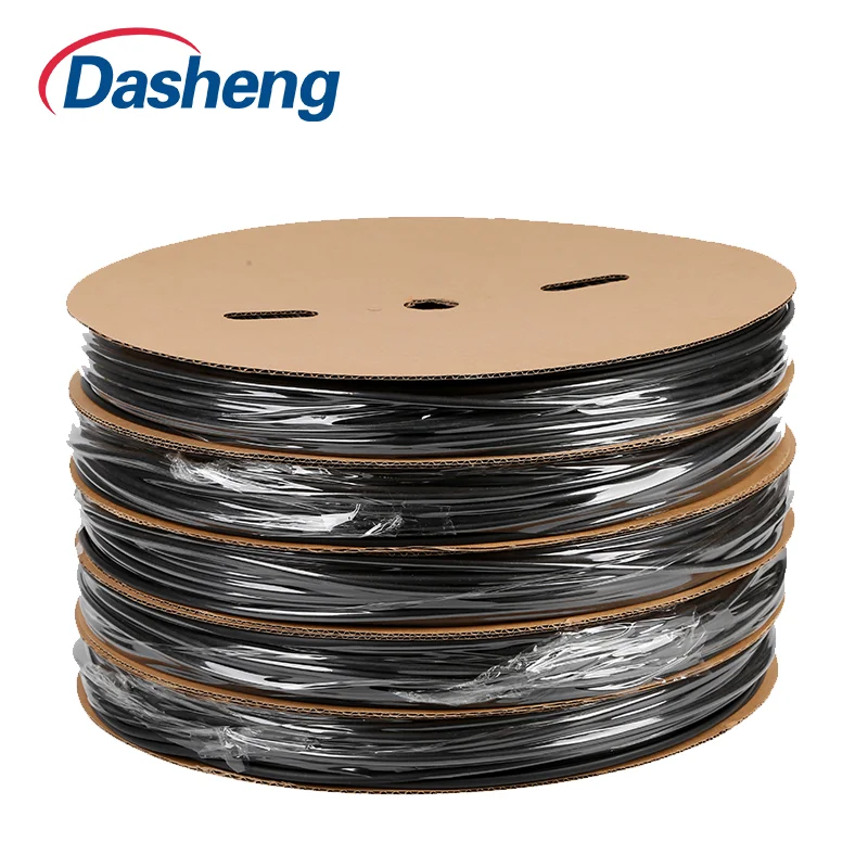 Тонкостенный не содержащий галогенов огнестойкий термоусадочная трубка для электроники