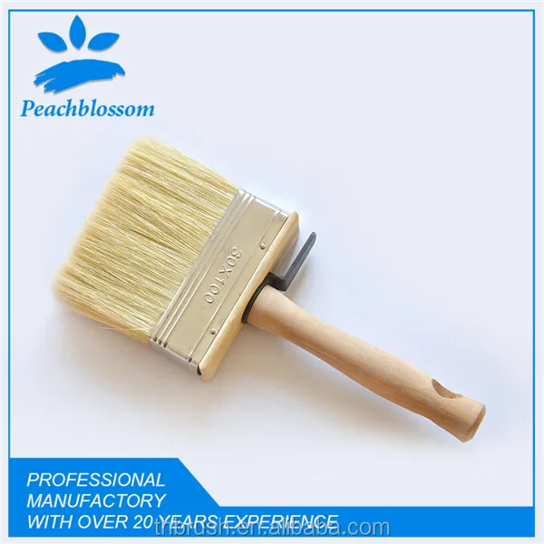 2020 нити Смешанная натуральная щетина пластиковая ручка профессиональная покраска кисть для потолка