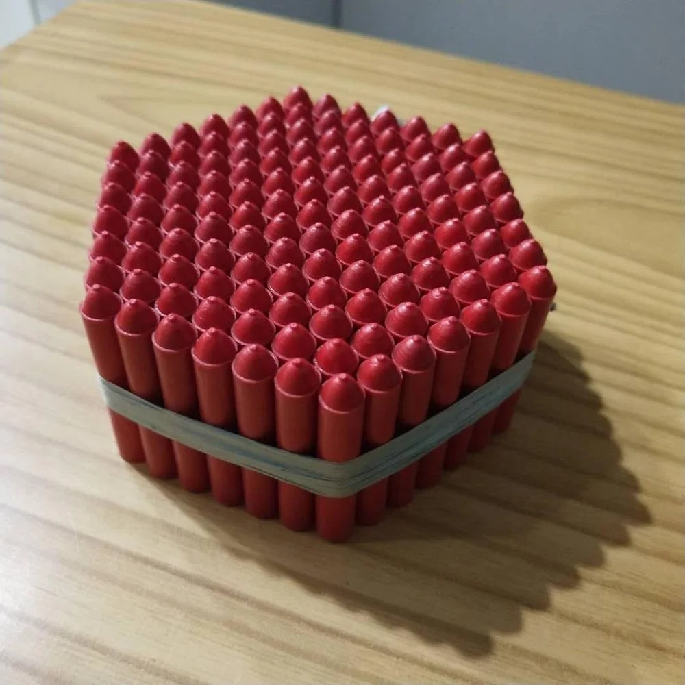 Plastics processing tube for fireworks 127missle