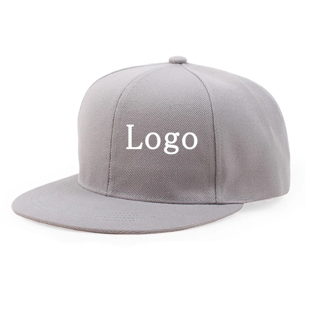 High Quality Custom Design 6 Panel Snapback Cap Custom Logo 5 Panel Snapback Hat Black With 3D Embroidery Men Hip Hop Cap