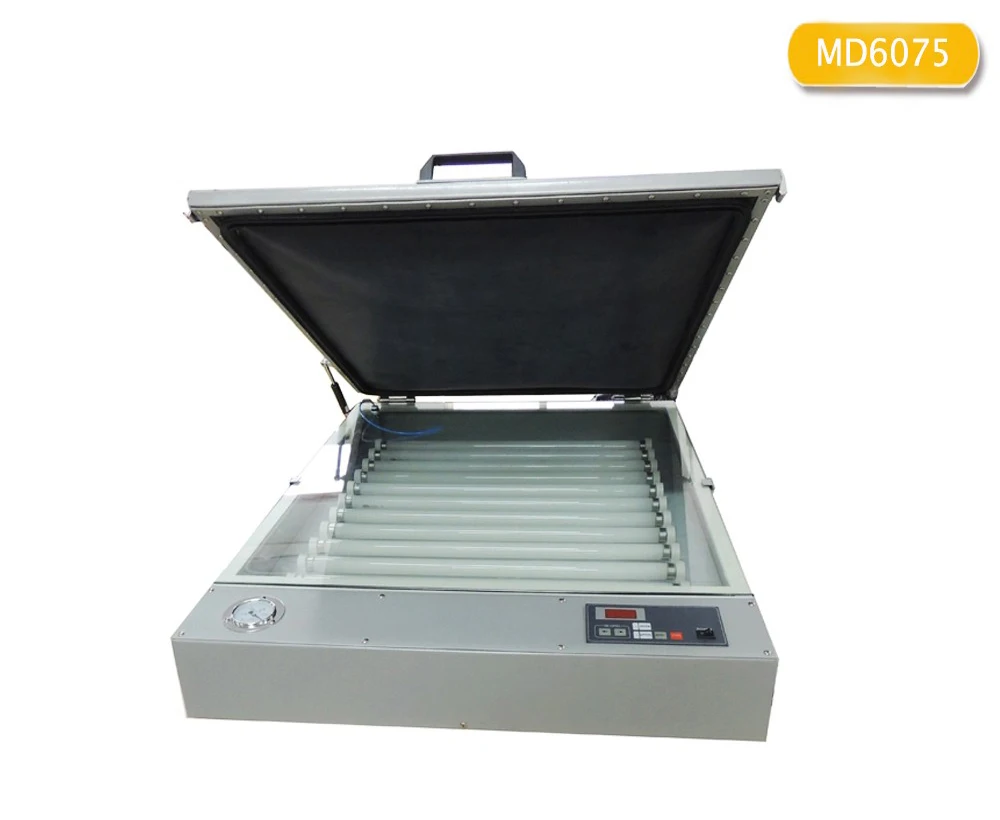 uv exposure unit exposure table tabletop precise screen printing MD6075 vacuum exposure unit