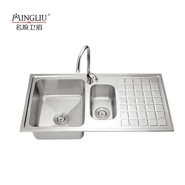 Professional design modern stainless steel kitchen sink wash basin