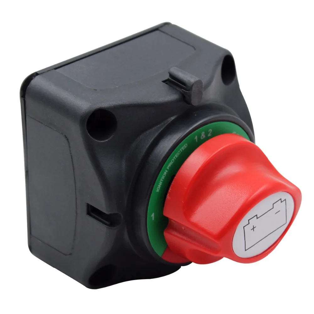Battery Selector Switch for Marine Boat Rv Vehicles