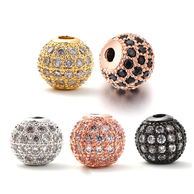 Accessories for bracelet making large hole gold fashion charm bead spacers jewelry making beads wholesale bead suppliers