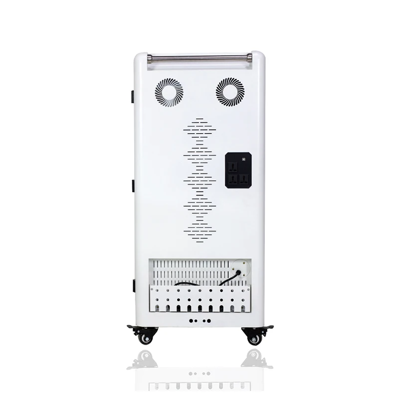 lEreader Ipad/ tablet charging cart with wheels charging station charging cabinet