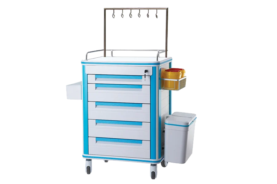 Больница Медицинская Тележка из нержавеющей стали на использование опасных материалов в производстве электрического и электронного оборудования тележка