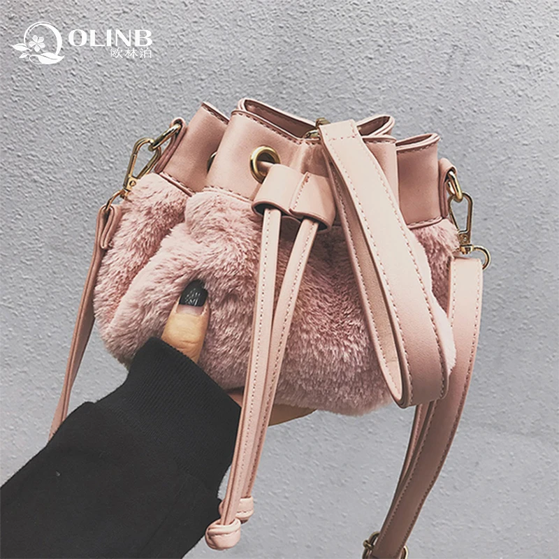 
 Популярный дизайн, модная женская сумка из искусственной кожи, сумка из искусственного меха, китайский производитель  