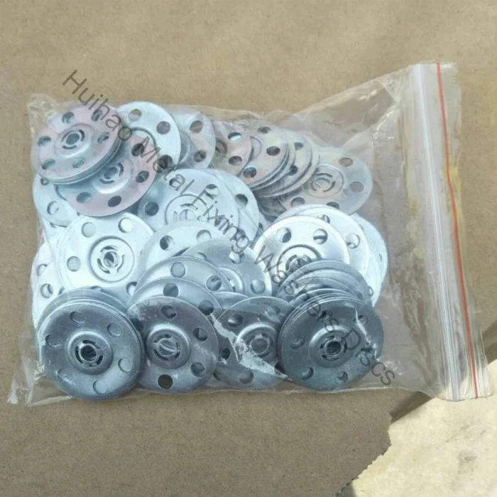 35mm Metal Insulation Fixing Washer Discs For Heat insulating material Wall Floor Tile Backer Boards