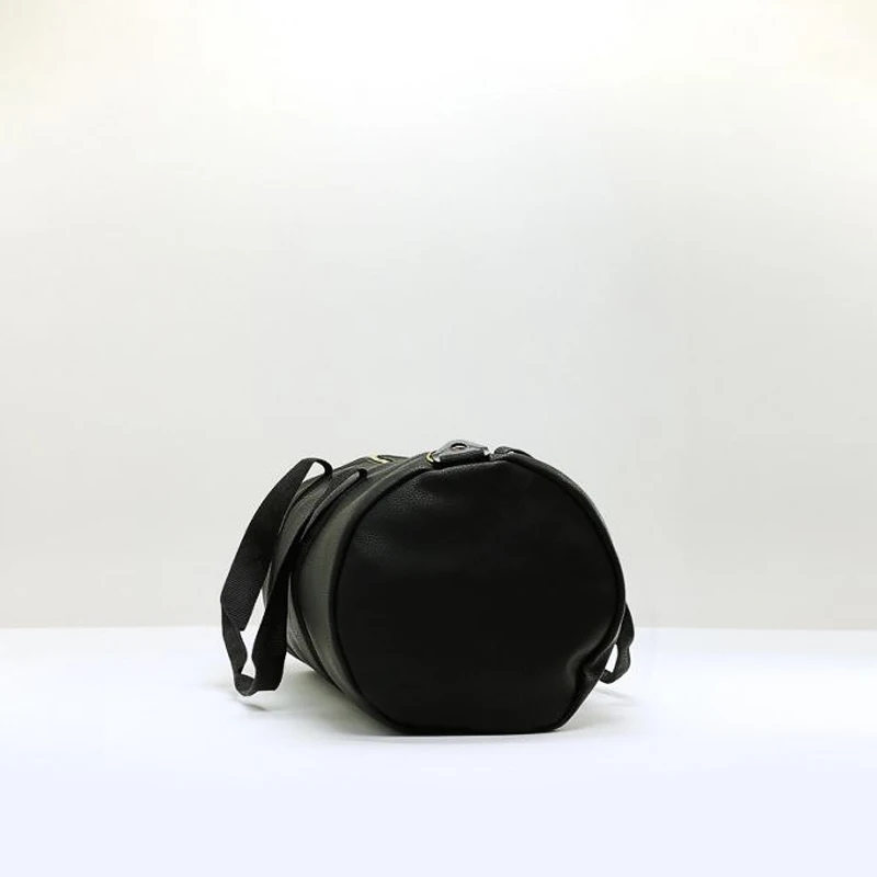 2019 New Style Black Outdoors Men PU Leather Travel Duffel Bag Per Custom Request Welcome Custom Design 50*26*26cm 2*FOB Price