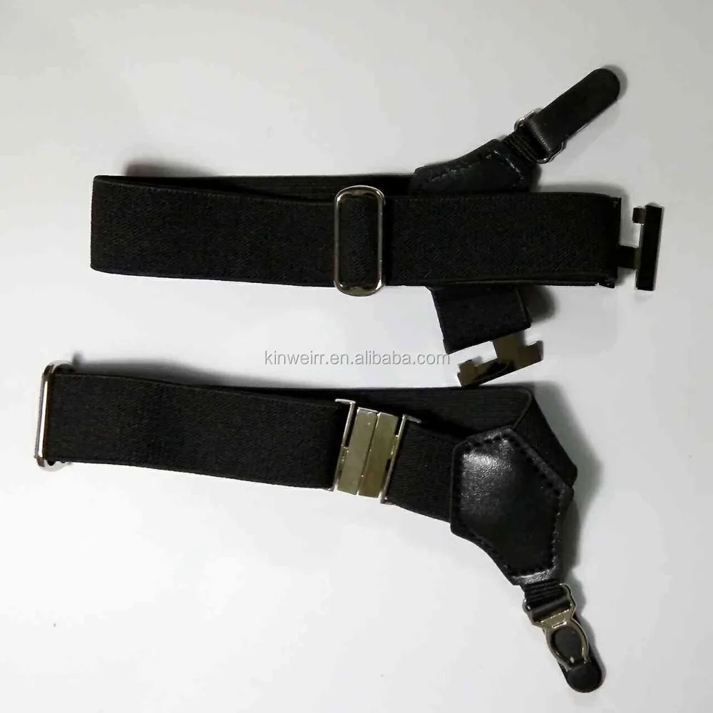 Cheap Garters Belt Mens Womens Sock Metal Suspender Adjusters