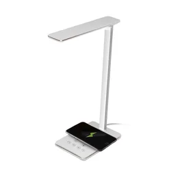 Multi-function LED Lamp dimmable  USB Desk Lamp Qi Wireless Charger Desk Lamp