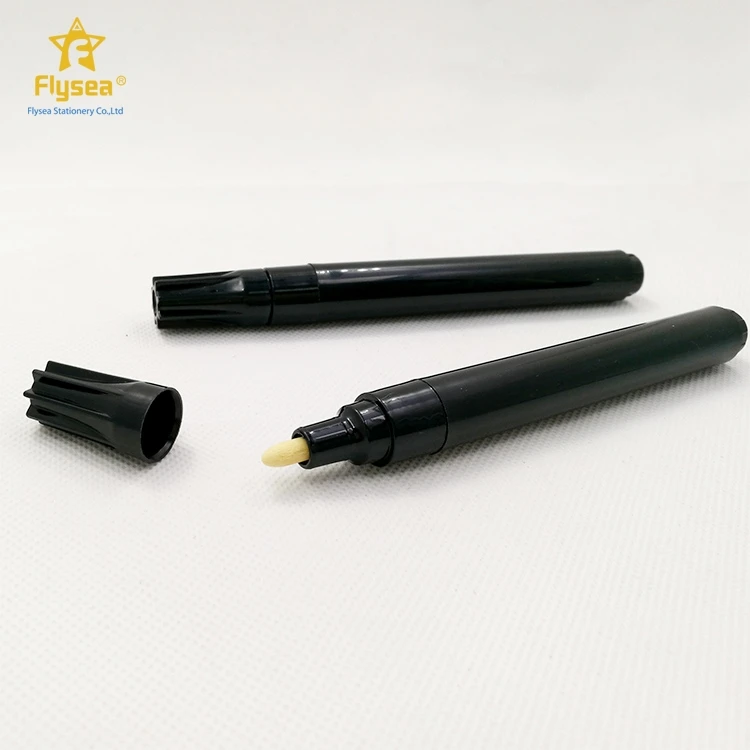 Black Plastic  Accessories 15MM Empty Marker Pen