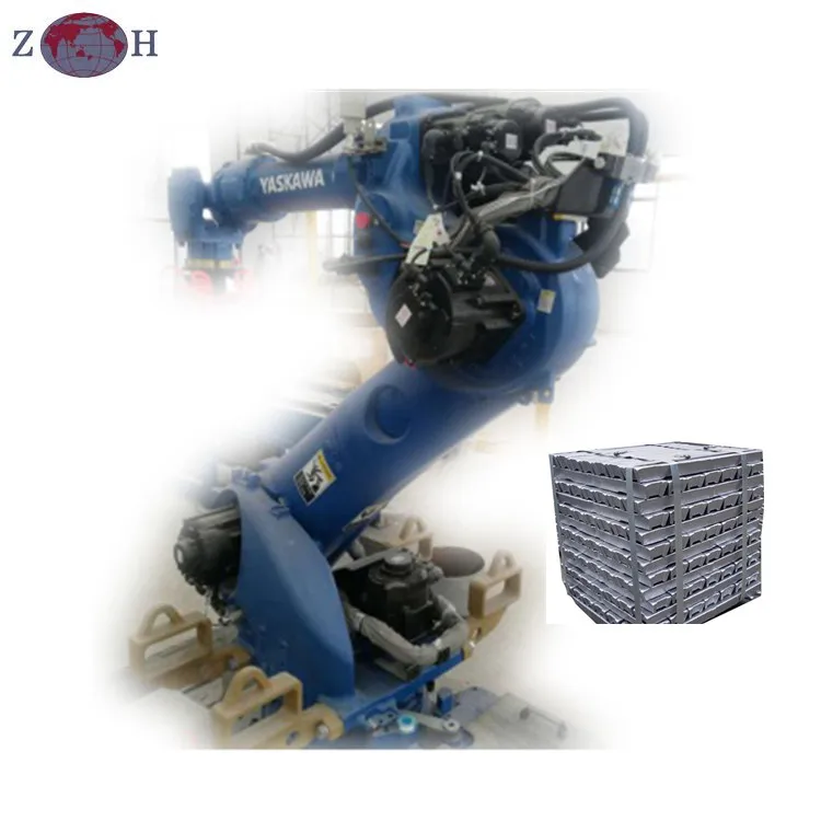 Automatic Kawasaki Robot ingot stacker for ingot stacking-ingot casting and stacking machine