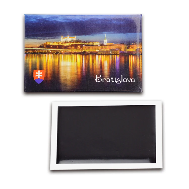 Free Sample Hot Selling Free Sample 45 *105mm World City 2024 Souvenir Fashion Brazil Tin Egyptian Tinplate Fridge Magnet