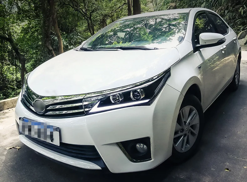 Vland Factory Car Headlamp For Corolla Altis LED Head Lamp 12V 35w Auto Headlight Front Lamp 2014-2016 New Design