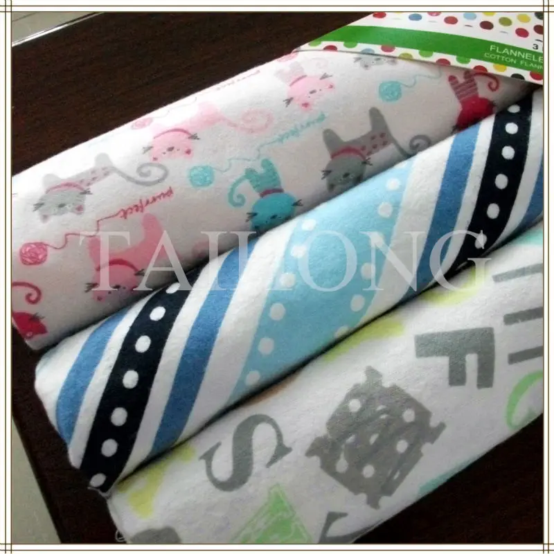 hot sale 100% cotton brushed flannel cloth (60361648713)