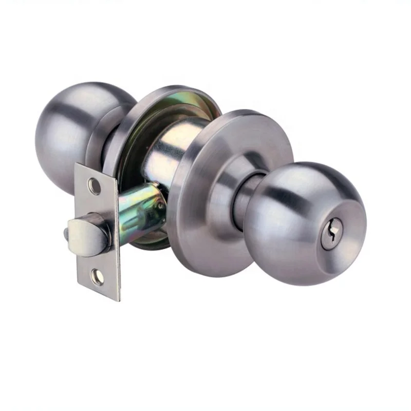 MAXAL 2023 Entry Privacy Passage Hotel Round Deadbolt Ball Door Lock Lever Master Key Knob Lock tubular Lock