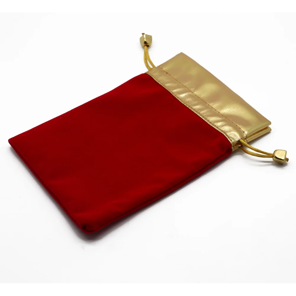 China manufacturer custom velvet jewelry bag with good quality