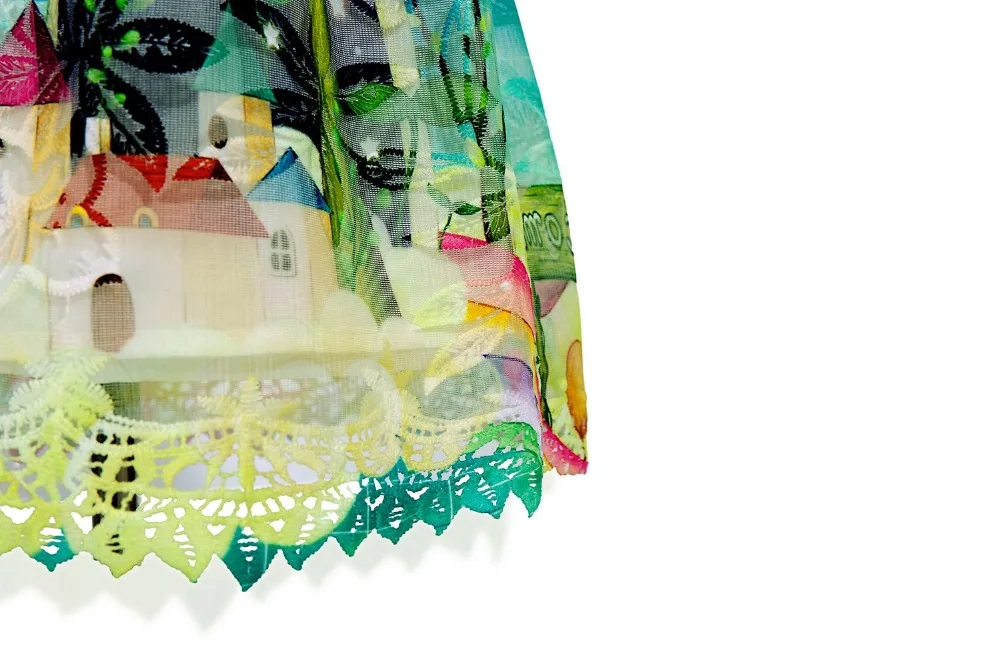  Оптовая продажа 2017 платье для девочек принцессы с цветами детское