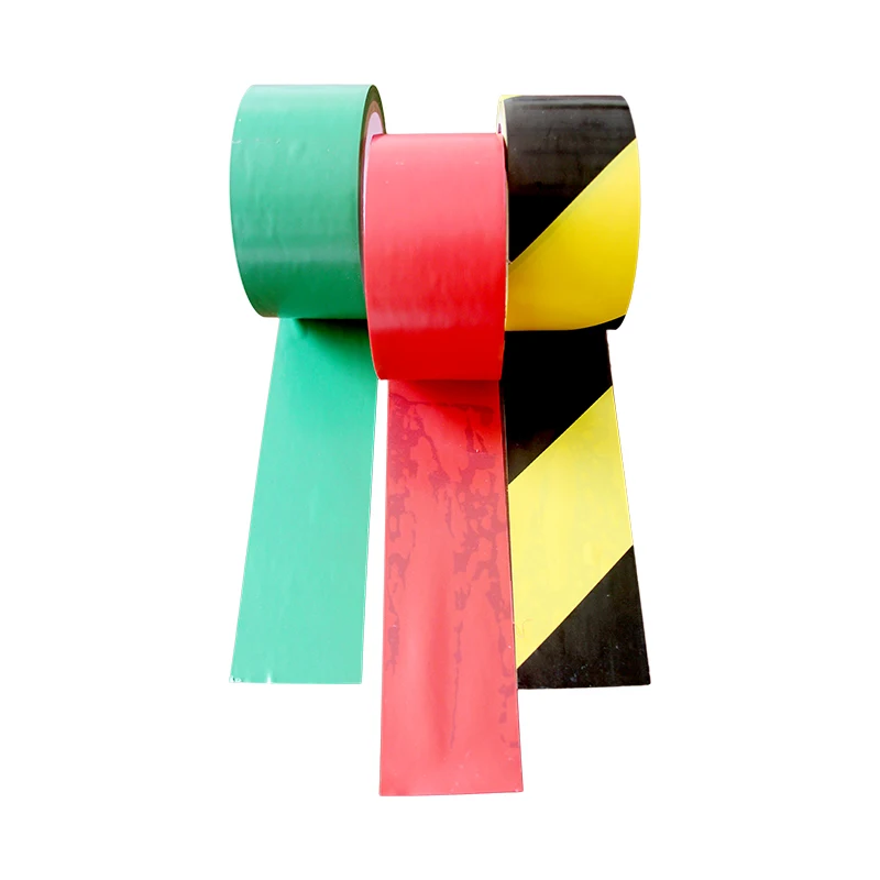 Custom pvc warning floor marking caution tape