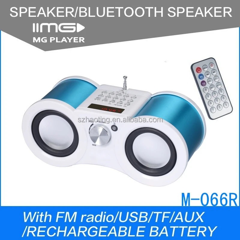 MG M-066R цифровой портативный мини-USB синий зуб динамик 2017 с FM радио