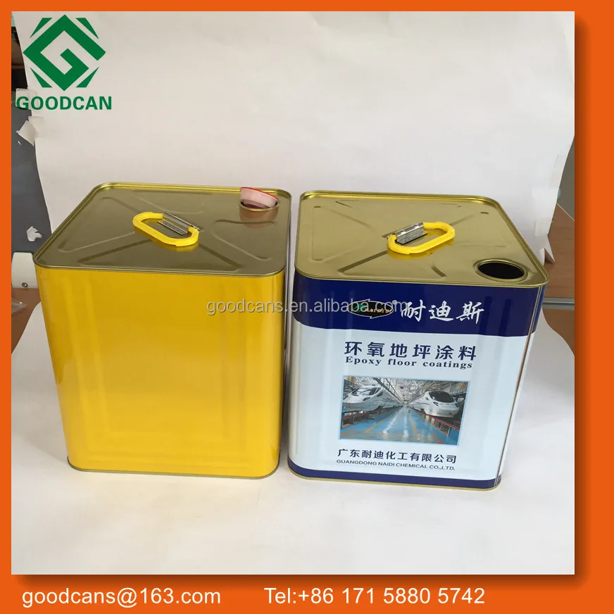 Olive oil containers metal tin cans 1L-20 L capacity from China tin cans with lids