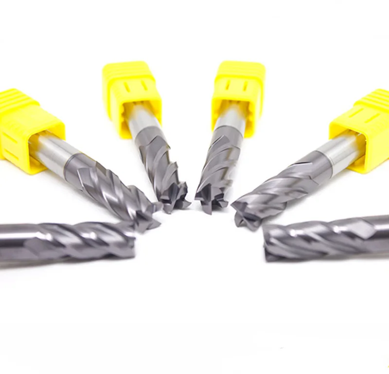 
End Mills Manufacture In Milling Cutter 6 Flutes Square Cutting Tools CNC Cutting Tools For NC Machine 