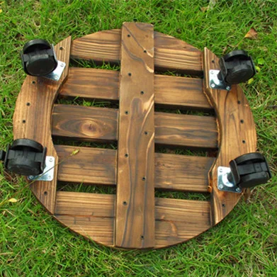 
welcome to buy our wooden flower pot holder and Handmade wooden flower mat 