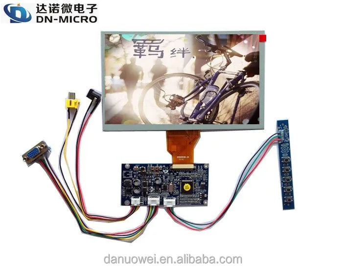 Low Price VGA and CVBS signal input driver board