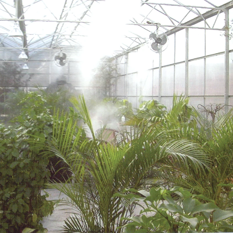 
Large size greenhouse spraying fogging system 