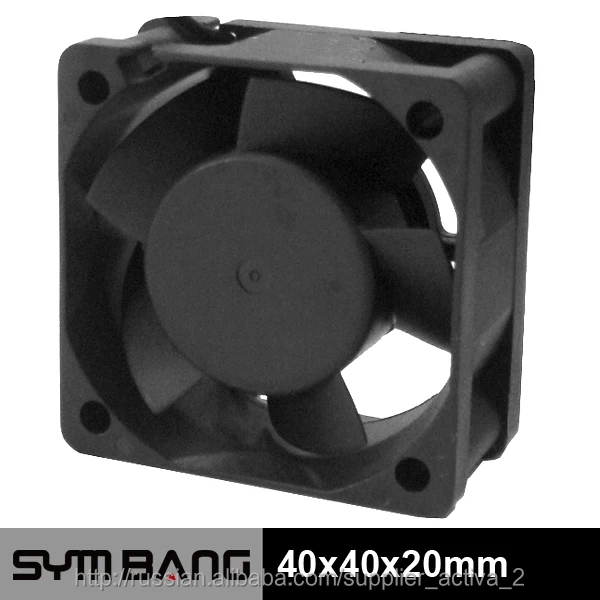 40x40x20мм 24 вольт dc осевой вентилятор постоянного тока (D4020)