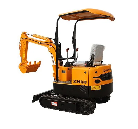 Mini excavator for sale with CE ISO, 0.8T mini farm excavator for sale