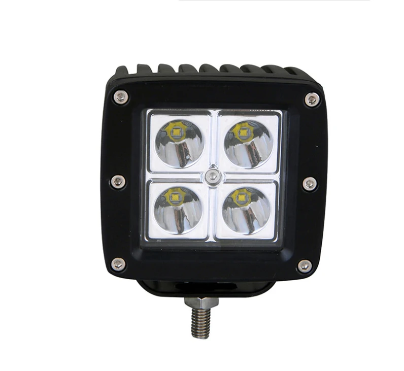 Super Bright IP67 Waterproof 12W 3 Inch LED Cubes Offroad LED Work Light for Jeep Truck SUV UTV