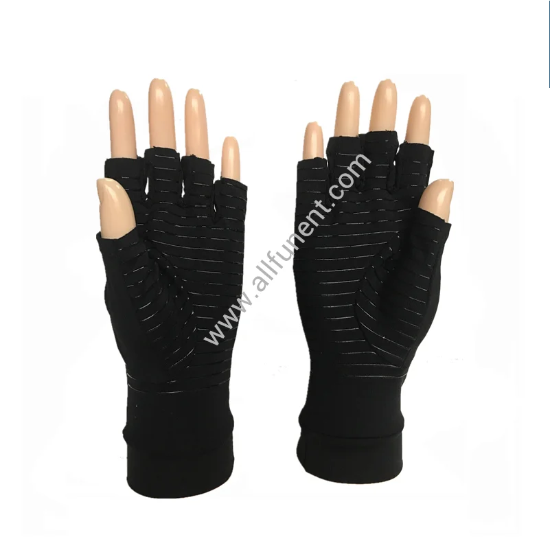 Compression Arthritis Gloves Copper Nylon Arthritis Gloves